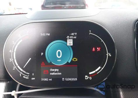 2022 Mini Countryman Cooper S из США, поврежденный, VIN WMZ53BR07N3N46960